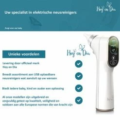 Hoy En Dia Neusreiniger Baby - Elektrische Neuszuiger Met USB Aspirator - Neuspeer -Toetenvegers - Snoetenpoetsers Baby Neusreiniger -Telano-winkel 550x550 1004
