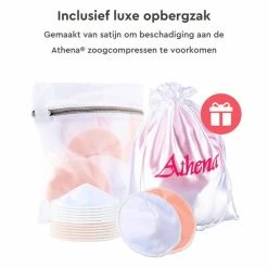 Merkloos Extra Dikke Wasbare Zoogcompressen (12 Stuks - 12cm Doorsnede) Incl Wasmachinezakje - Bamboe Borstcompressen Wasbaar | Athena 11 Merkloos Extra Dikke Wasbare Zoogcompressen (12 Stuks - 12cm Doorsnede) Incl Wasmachinezakje - Bamboe Borstcompressen Wasbaar | Athena -Telano-winkel 550x550 1011