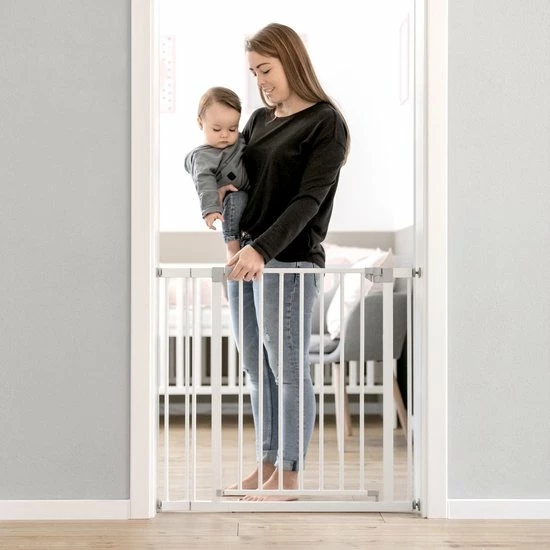 Hauck Open N Stop Veiligheidshekje - 84 T/m 89 Cm - Wit 6 Hauck Open N Stop Veiligheidshekje - 84 T/m 89 Cm - Wit - Afbeelding 6