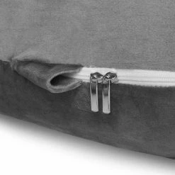 Telano Zwangerschapskussen XXL | Extra Hoes En Opbergtas |Velvet Stof | Voedingskussen | U Vorm | Extra Groot | Zijslaapkussen | Grijs -Telano-winkel 550x550 1112