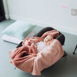 Snoozebaby Sweet Dreaming - Knuffeldoekje - Met Veel Labeltjes - Biedt Rust En Comfort - Oekotex Materiaal - 25x25cm - Roestkleur Dusty Rose -Telano-winkel 550x550 13