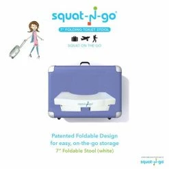 Squat-n-Go Squat-n Go Toiletkrukje Inklapbaar Wit - Juiste Houding Op Toilet -Telano-winkel 550x550 16