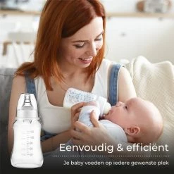 Nuvance - Dubbel Draagbare Elektrische Borstkolf - Inclusief Melkfles - 300ml - Handkolf - Kolfapparaten - Borstvoeding - 18 Standen - BPA Vrij 19 Nuvance - Dubbel Draagbare Elektrische Borstkolf - Inclusief Melkfles - 300ml - Handkolf - Kolfapparaten - Borstvoeding - 18 Standen - BPA Vrij -Telano-winkel 550x550 183