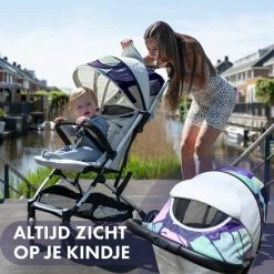 Deryan Luxe Rolo Luxe Lichtgewicht Buggy - Story Creme -Telano-winkel 550x550 2
