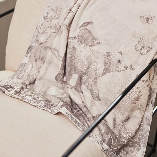 Jollein Baby Deken Wieg Jersey 75x100cm Pimpelmees - Forest Animals 20 Jollein Baby Deken Wieg Jersey 75x100cm Pimpelmees - Forest Animals - Afbeelding 20