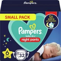 Pampers - Night Pants - Maat 6 - Small Pack - 32 Luierbroekjes