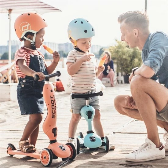 Scoot & Ride Scoot And Ride Highwaykick 1 Step - Loopfiets Peach 19 Scoot & Ride Scoot And Ride Highwaykick 1 Step - Loopfiets Peach - Afbeelding 19