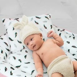 Hibaby Babynest - 90x57cm - Roze Met Printje - Inclusief Kussen 10 Hibaby Babynest - 90x57cm - Roze Met Printje - Inclusief Kussen -Telano-winkel 550x550 290