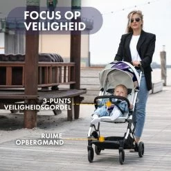 Deryan Luxe Rolo Luxe Lichtgewicht Buggy - Story Creme -Telano-winkel 550x550 3