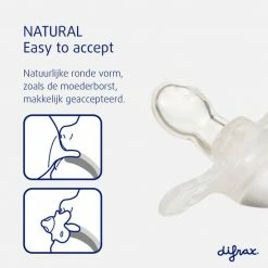 Difrax Fopspeen 12+ Maanden Natural Speen - Cr Mewit/Popcorn - 2 Stuks 13 Difrax Fopspeen 12+ Maanden Natural Speen - Cr Mewit/Popcorn - 2 Stuks -Telano-winkel 550x550 441
