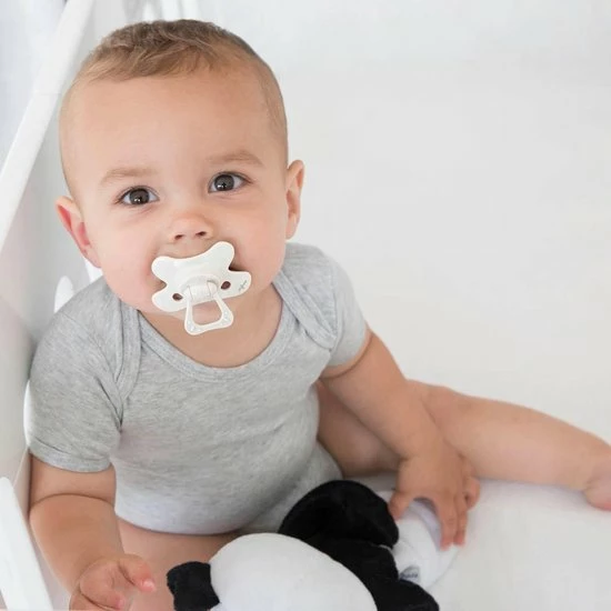 Difrax Fopspeen 12+ Maanden Natural Speen - Cr Mewit/Popcorn - 2 Stuks 6 Difrax Fopspeen 12+ Maanden Natural Speen - Cr Mewit/Popcorn - 2 Stuks - Afbeelding 6