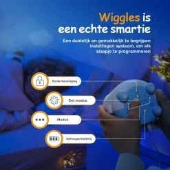 MOONIE'S® - Wiggles De Slaaptrainer - Slaaptrainer Kinderen - Slaapwekker - Kinderwekker - Nachtlampje Kinderen -Telano-winkel 550x550 450