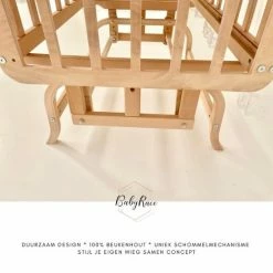 BabyRace Cosleeper - Houten Schommelwiegje - Inclusief Wiegbekleding En Hemeltje -Telano-winkel 550x550 452