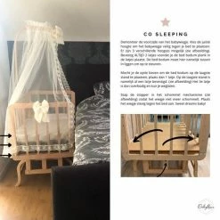 BabyRace Cosleeper - Houten Schommelwiegje - Inclusief Wiegbekleding En Hemeltje -Telano-winkel 550x550 456