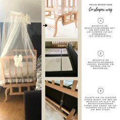 BabyRace Cosleeper - Houten Schommelwiegje - Inclusief Wiegbekleding En Hemeltje -Telano-winkel 550x550 457