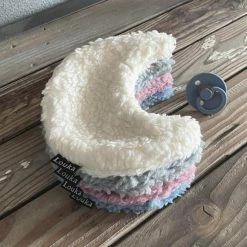 Louka Speendoekje Maan Cr Me - Teddy Katoen - Speenknuffel 5 Louka Speendoekje Maan Cr Me - Teddy Katoen - Speenknuffel -Telano-winkel 550x550 465