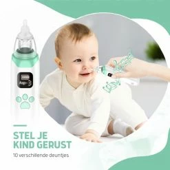 Hoy En Dia® Neusreiniger Baby Snoetenpoetsers -Neuspeer Met USB – Elektrische Neuszuiger Baby – Toetenpoetsers – Muziek -Telano-winkel 550x550 499