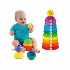 Fisher-Price Fisher Price Stapel En Rol Bekertjes - Kleuren -Telano-winkel 550x550 522