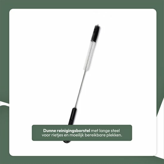 STACK Flessenborstel Set | Speenborstel Set - Flessen Reiniger Set - Melkfles Borstel Set - Drinkfles Reiniger Set - Schoonmaakborstel Set - Flessenreiniger Set - Pijpenborstel - Kras En BPA Vrij - 5 Delige Set Voor Ieder Oppervlak 7 STACK Flessenborstel Set | Speenborstel Set - Flessen Reiniger Set - Melkfles Borstel Set - Drinkfles Reiniger Set - Schoonmaakborstel Set - Flessenreiniger Set - Pijpenborstel - Kras En BPA Vrij - 5 Delige Set Voor Ieder Oppervlak - Afbeelding 7