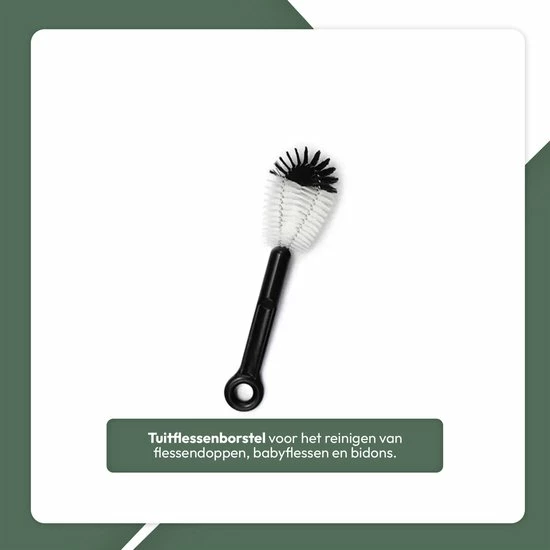 STACK Flessenborstel Set | Speenborstel Set - Flessen Reiniger Set - Melkfles Borstel Set - Drinkfles Reiniger Set - Schoonmaakborstel Set - Flessenreiniger Set - Pijpenborstel - Kras En BPA Vrij - 5 Delige Set Voor Ieder Oppervlak 10 STACK Flessenborstel Set | Speenborstel Set - Flessen Reiniger Set - Melkfles Borstel Set - Drinkfles Reiniger Set - Schoonmaakborstel Set - Flessenreiniger Set - Pijpenborstel - Kras En BPA Vrij - 5 Delige Set Voor Ieder Oppervlak - Afbeelding 10