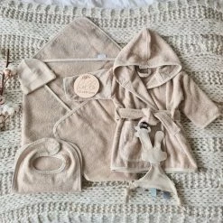 Baby Lifestyle Gioia Gioia Giftbox Essentials Large Cream - Jongen - Meisje - Unisex - Babygeschenkset - Kraamcadeau - Baby Cadeau - Kraammand - Babyshower Cadeau