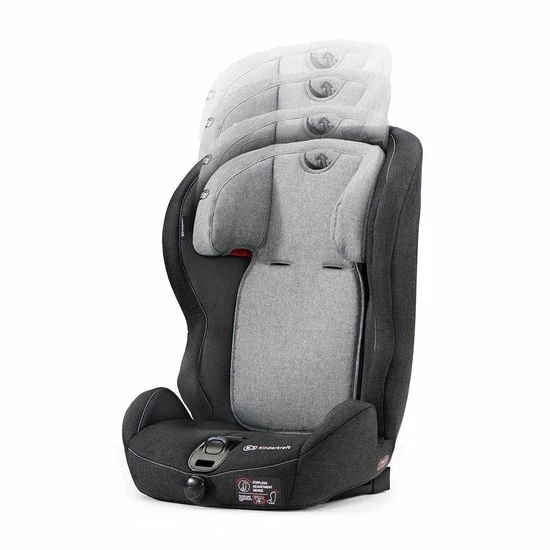 Kinderkraft Safety Fix Black/Grey 9-36 Kg Isofix Autostoel SAFEBLGR 4 Kinderkraft Safety Fix Black/Grey 9-36 Kg Isofix Autostoel SAFEBLGR - Afbeelding 4