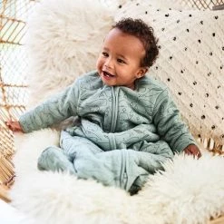 Jollein Baby Baby Winterslaapzak 4-Seizoenen 70cm Whales - Ash Green -Telano-winkel 550x550 615
