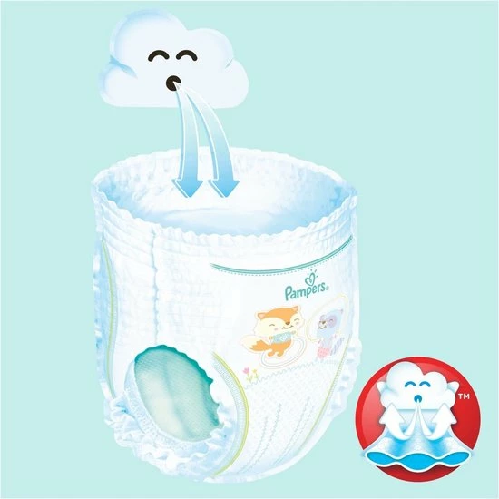 Pampers - Baby Dry Pants - Maat 3 - Mega Pack - 94 Luierbroekjes 4 Pampers - Baby Dry Pants - Maat 3 - Mega Pack - 94 Luierbroekjes - Afbeelding 4