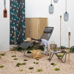 Lafuma RSXA Clip XL - Relaxstoel - Traploos Verstelbaar - Inklapbaar - Zero Gravity - Zwart -Telano-winkel 550x550 714