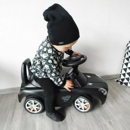 BabySteps Babyslofjes Plain Black Maat 20/21 4 BabySteps Babyslofjes Plain Black Maat 20/21 - Afbeelding 4