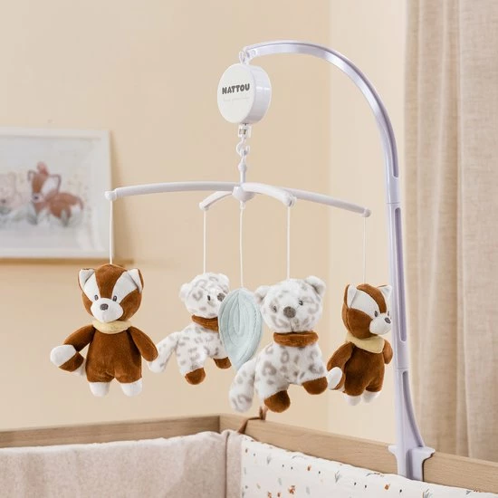 Nattou Boris En Jungo - Muziek Mobiel Voor Baby's 2 Nattou Boris En Jungo - Muziek Mobiel Voor Baby's - Afbeelding 2