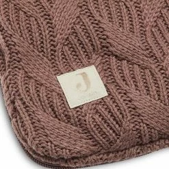 Jollein Voetenzak Voor Autostoel & Kinderwagen - Spring Knit - Chestnut -Telano-winkel 550x550 829