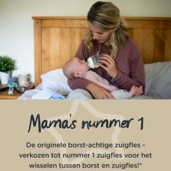 Tommee Tippee Closer To Nature - Zuigflessen - Langzame Uitstroomsnelheid - Anti-colic Ventiel - 260 Ml - Pak Van 1 - Doorzichtig -Telano-winkel 550x550 841