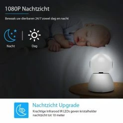 Orretti® X3 Babyfoon Met Camera - Camera Beveiliging – Wifi Camera – Geluid En Bewegingsdetectie -Telano-winkel 550x550 91