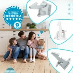 Bablue Onzichtbaar Kinderslot Voor Kastjes En Lades - 10 Stuks - Wit -Telano-winkel 550x550 981