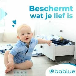 Bablue Onzichtbaar Kinderslot Voor Kastjes En Lades - 10 Stuks - Wit -Telano-winkel 550x550 984