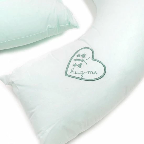 Baby Jem Babyjem - Zwangerschapskussen - Voedingskussen - Lichaamskussen - Zijslaapkussen - Ecru Wit 6 Baby Jem Babyjem - Zwangerschapskussen - Voedingskussen - Lichaamskussen - Zijslaapkussen - Ecru Wit - Afbeelding 6