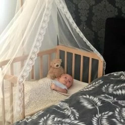 BabyRace Cosleeper - Houten Schommelwiegje - Inclusief Wiegbekleding En Hemeltje -Telano-winkel 550x552 5