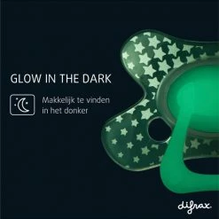 Difrax Fopspeen 20+ Maanden Natural Speen - Glow In The Dark - 4 Stuks -Telano-winkel 550x552 9