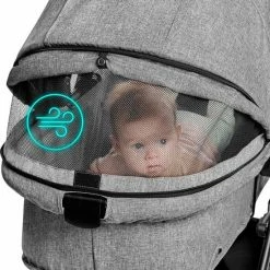 Kinderkraft XMoov 3 In 1 Kinderwagen - Inclusief Autostoel - Grey 38 Kinderkraft XMoov 3 In 1 Kinderwagen - Inclusief Autostoel - Grey -Telano-winkel 550x554 1