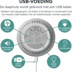 Tommee Tippee Dreammaker - Slaaptrainer Voor Baby's - Roze Ruis - Nachtlampje Met Rood Licht - Wetenschappelijk Bewezen - Intelligente CrySensor -Telano-winkel 550x554 2