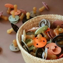 Bibs Fopspeen 18+ Maanden|Set 4 Stuks|Baby Pink, Peach Sunset , Blush, Ivory|Maat 3|T3 -Telano-winkel 550x556 3