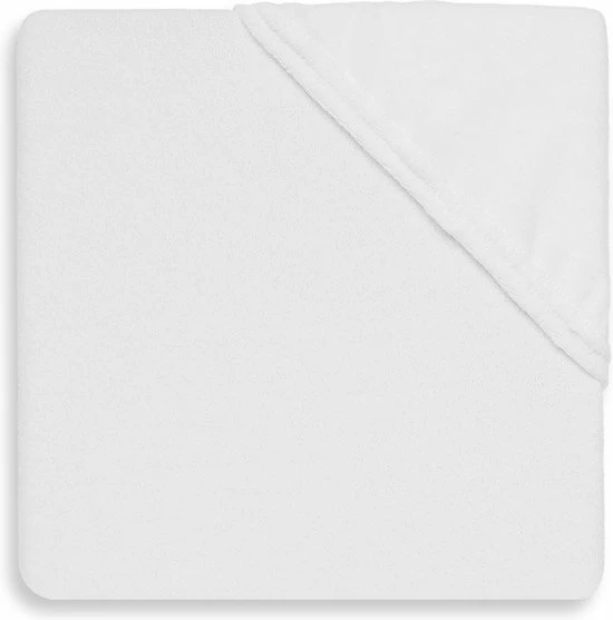 Jollein Hoeslaken Molton Wieg 50x90cm - Wit 2 Jollein Hoeslaken Molton Wieg 50x90cm - Wit - Afbeelding 2
