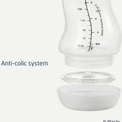 Difrax - S-Fles Natural - Babyfles Bruin- 0+ Maanden - 170ml -Telano-winkel 550x561 7