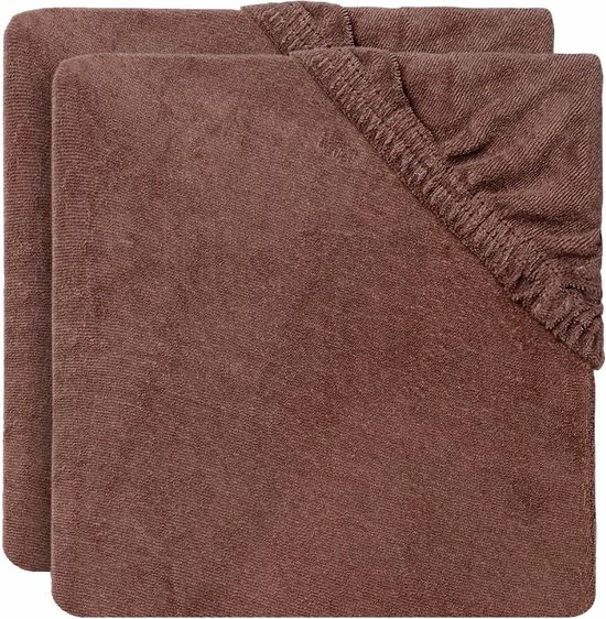 Jollein Aankleedkussenhoes Badstof 50x70cm - Chestnut - 2 Stuks 1 Jollein Aankleedkussenhoes Badstof 50x70cm - Chestnut - 2 Stuks