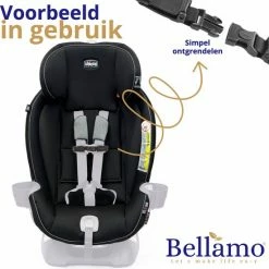 Bellamo Gordelclip - Gordelclip Autostoel - Kinderbeveiliging - Gordelklem - Baby Veiligheid - Gordel Clip - Gordelbeschermer - Gordel Clip - Autostoel -Telano-winkel 550x564 5