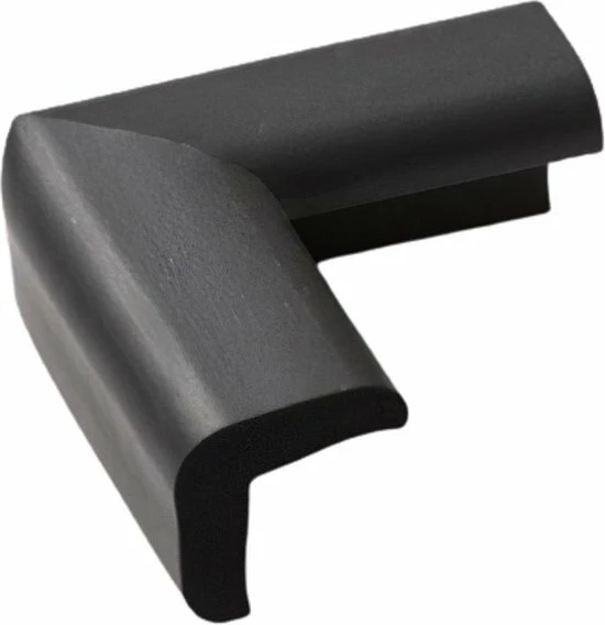 Jippie's - Tafelhoekjes Foam - 4 Stuks - Zwart 3 Jippie's - Tafelhoekjes Foam - 4 Stuks - Zwart - Afbeelding 3