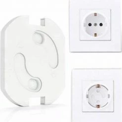 Merkloos Zelfklevende Stopcontact Beveiliging 4 Stuks - Stopcontactbeschermer -Telano-winkel 550x570 6