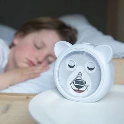Zazu Bobbie Slaaptrainer - Analoge Kinderwekker Met Tikkend Geluid - Wit -Telano-winkel 550x578 3