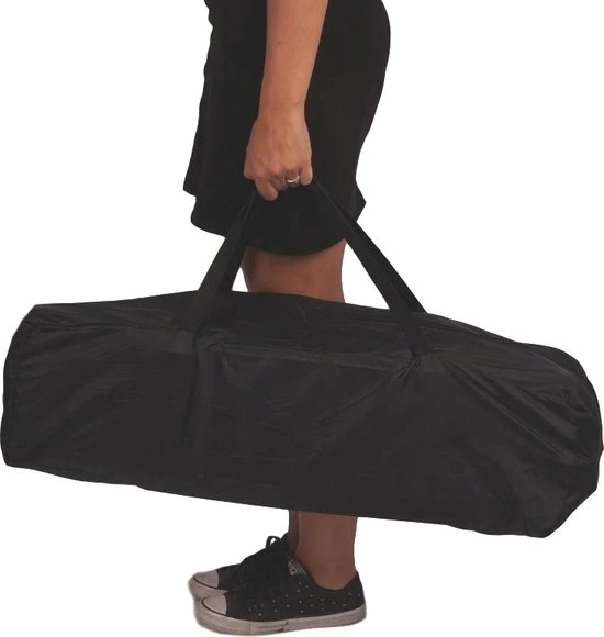 Ding Deluxe Inklapbare Box - Babybox - Zwart - Incl. Bodemverhoger 3 Ding Deluxe Inklapbare Box - Babybox - Zwart - Incl. Bodemverhoger - Afbeelding 3